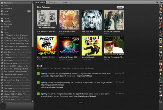 Spotify screenshot